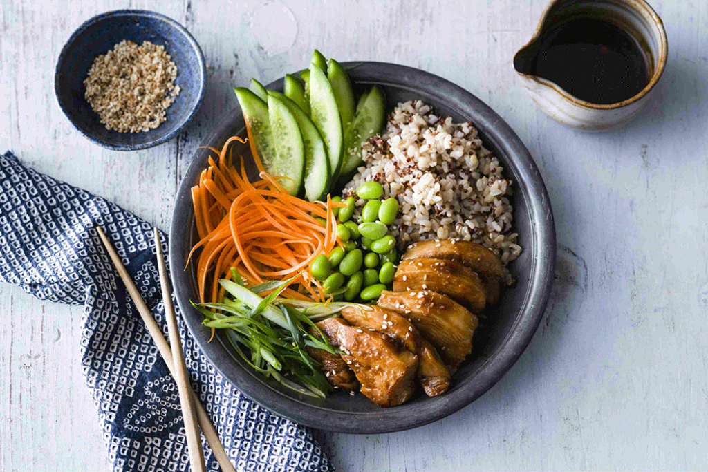 Poke Bowl Poulet Teriyaki Poke Bowl Au Poulet 15 Teriyaki chicken poke bowl – CNI Catering